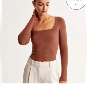 💛 bundle- $16Abercrombie & Fitch Rust Knit Sweater